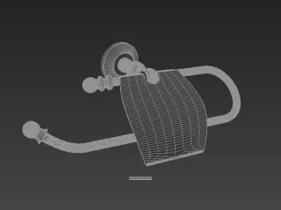 Ottoman Waterside  Towel Cover 3D model