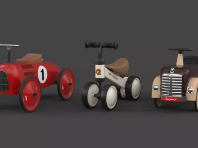 Baby Toy Cars 3D model