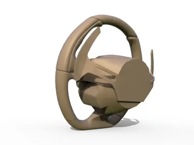 trinket Ferrari FF 3D print model