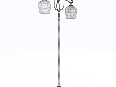 floor lamp classical 3D model