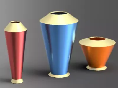 vase 04 emperol Free 3D model