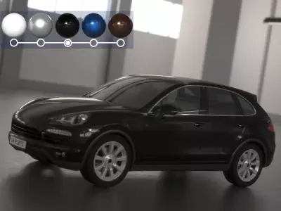 Porsche Cayenne 3D model