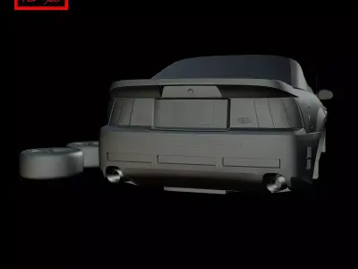 Saleen S281 2000 3D print model