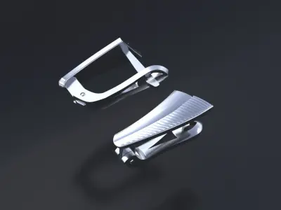 Neat little earrings for CNC model or 3D print model