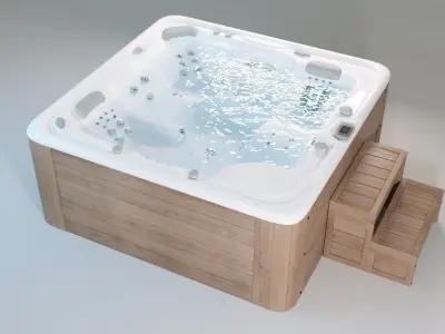 Jacuzzi Hot Tub 3D model