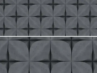Parametric Wall Panel 3d model Low-poly 3D model get