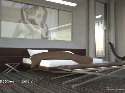 Bedroom 3d model design 3D model