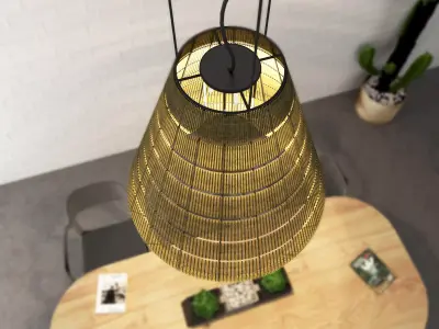 Pendant light 3D model