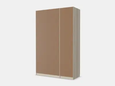 PAX - FORSAND Wardrobe combination 5 Low-poly 3D model