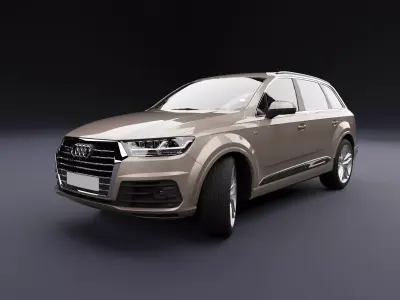 Audi Q7 Tfsi e Tuape 3D model