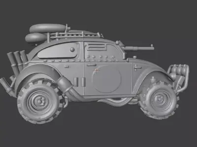 A Fight for Survival 3D model