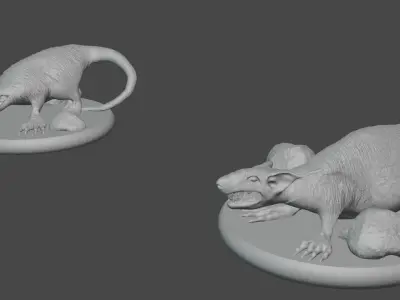 The Rat Squad 3 variants 3D PRINTABLE MODEL 3D model
