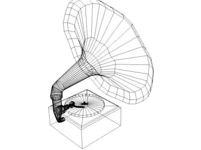 Phonograph - Type 1 3D model