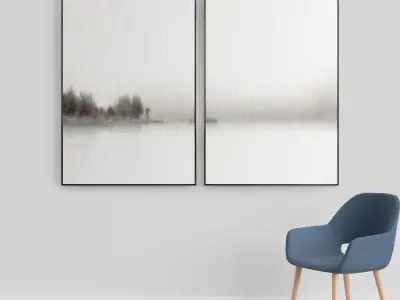 Photo Frame 37 Low-poly 3D model