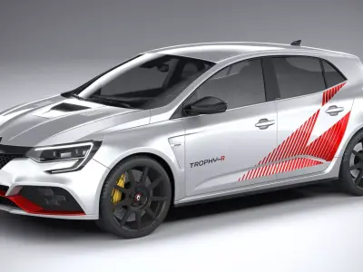 Renault Megane RS Trophy-R 2020 3D model