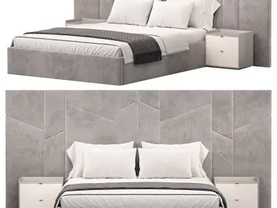 VERCELLI III BED 3D model