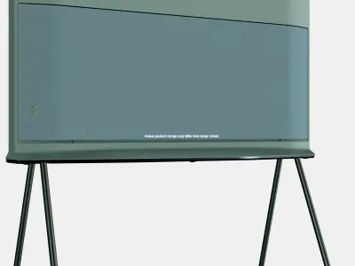 The Serif Ivy Green QLED 4K 2024 3D model