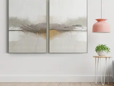 Photo Frame 153 Low-poly 3D model