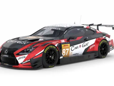 Lexus RCF LMGT3 2024 3D model