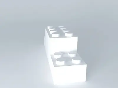 LEGO BRICKS LARGE DIMENSION Free 3D model