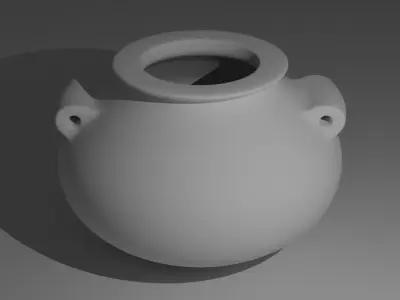 Predynastic Egyptian Vase 3D print model