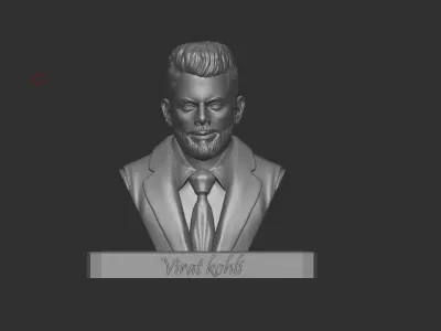 Virat Kohli 3D print model