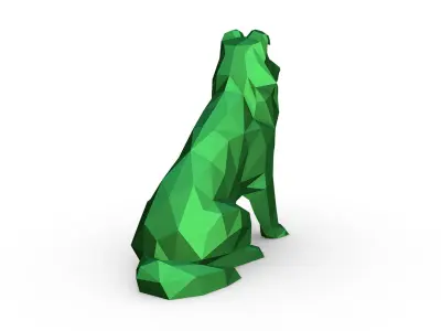 Shetland Shepherd  3D print model