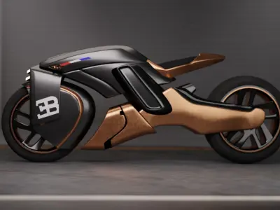 Sci-Fi concept Bike new 3D model