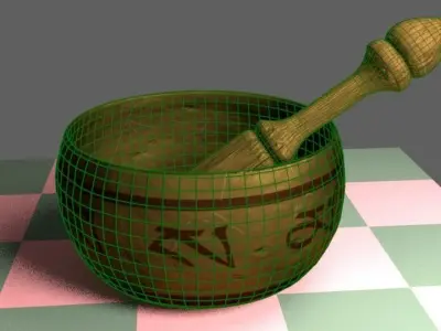 Singing Bowl 3D model