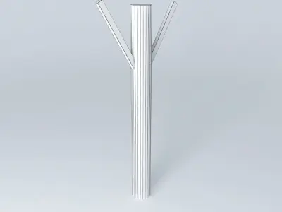 Pergola trunk Free 3D model