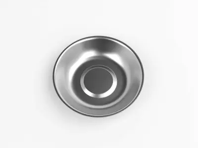 Metal Plate 3D Model Low-poly 3D model purchase