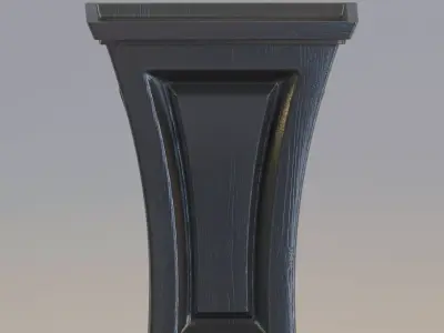 Garden urn planter57 3D model