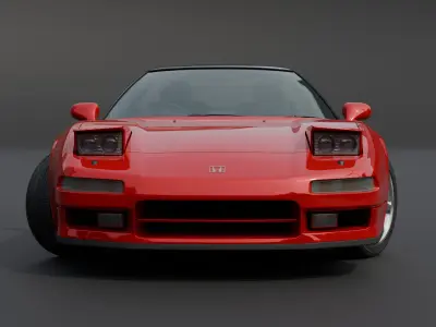 Honda NSX 1st generation 3D model
