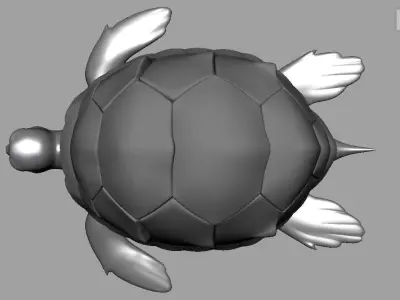 Turtle 3D model