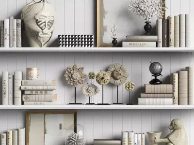 Decor Set 18 3D model purchase