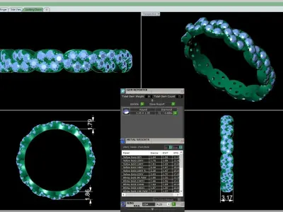 3D CAD NJ-1615-Ring 3D print model
