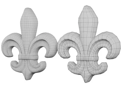 Decor Low-poly 3D model purchase