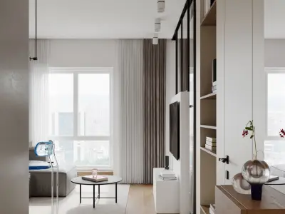 Modern apartment interior 52 3D model