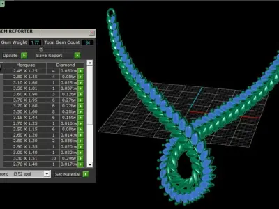 Radiant Vine Pendant 3D print model