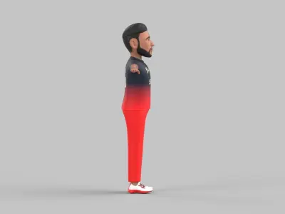 Mohammed Siraj 3D model