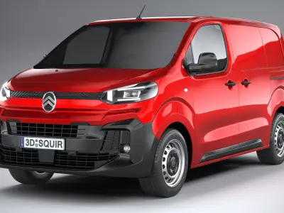 Citroen e-Jumpy L1 2024 3D model