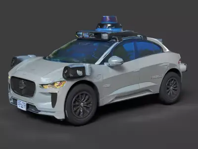 self driving car   3D model