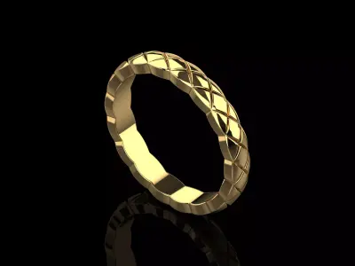 Coco Crush mini ring 17 Size N216 3D print model