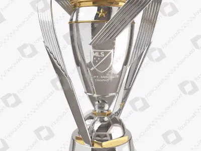 MLS Cup Trophy - Major League Soccer Philip F Anschutz Trophy 3D model