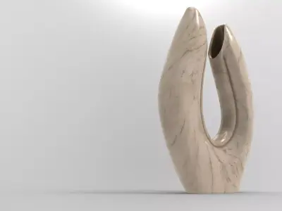 Konko Vase Low-poly 3D model