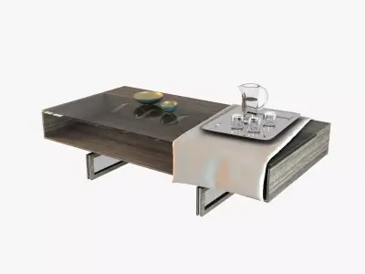 Linley Table Decorative Set 3D model