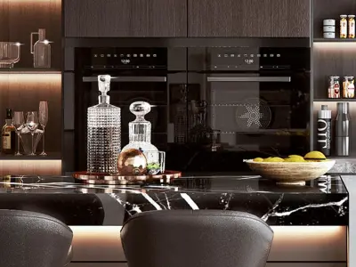 kitchen Modern open 3D model