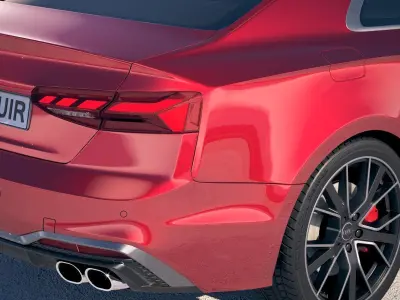 Audi S5 Coupe 2020 3D model