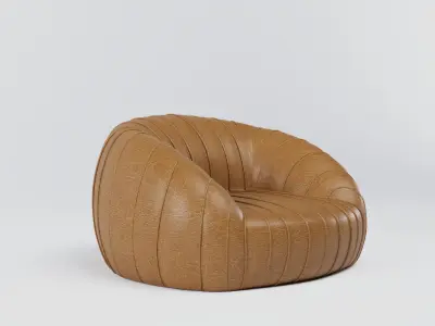 GUIDA armchair by Larissa Batista 3D model