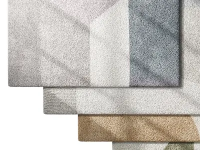 Carpet set 46 3D model